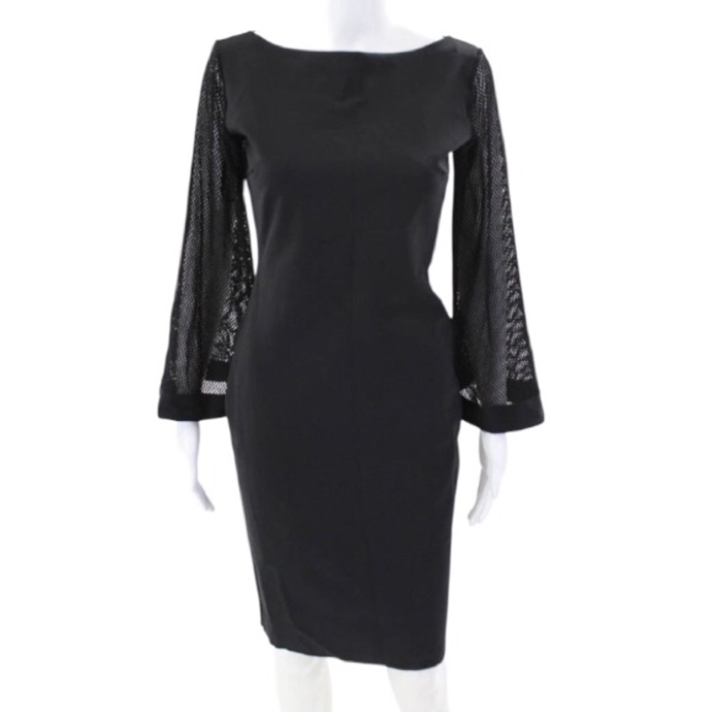 Chiara Boni Dress Size US 6 IT 42 Black
